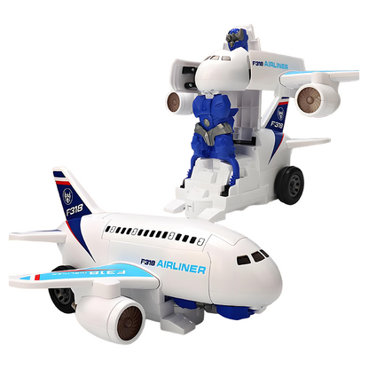 🔥Christmas Sale 50% OFF!!🔥  2-in-1 Electric Transforming Airplane Robot Toys