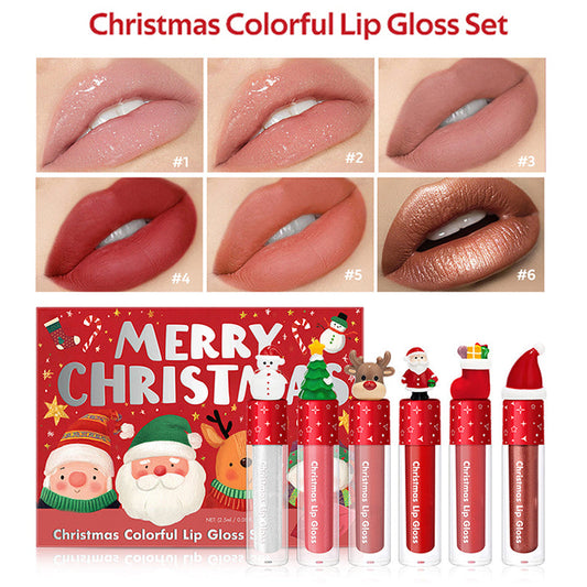 🔥Christmas Sales - 50% OFF🎄Waterproof Long-Lasting Lip Gloss Set