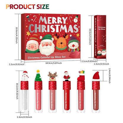 🔥Christmas Sales - 50% OFF🎄Waterproof Long-Lasting Lip Gloss Set