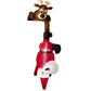 🔥Super limited sale Santa hanging off the roof inflatable Hanging🔥 Christmas Inflatable Decoration