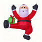 🔥Super limited sale Santa hanging off the roof inflatable Hanging🔥 Christmas Inflatable Decoration